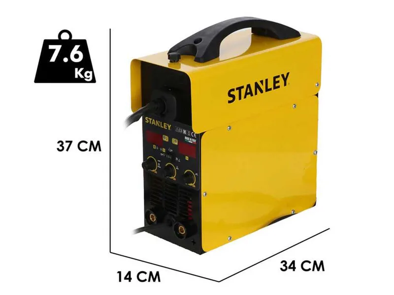 Stanley mig 140 - Poste à souder Inverter multi procédé - mig/mma/tig lift - gaz/no gaz