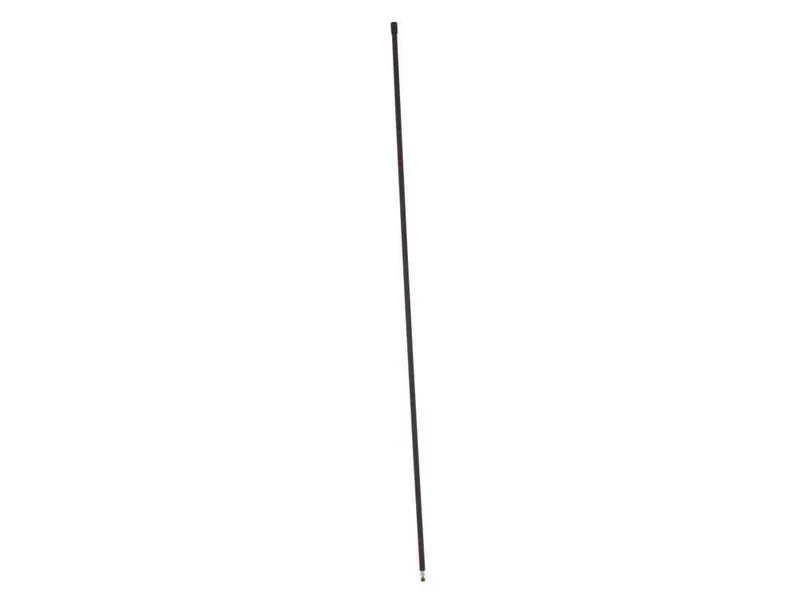 Perche noire pour peignes vibreurs coulissante - Fixe - en aluminium léger 150 cm