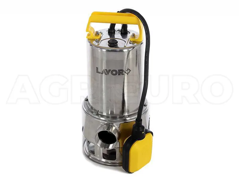 Pompe à immersion électrique pour eaux chargées Lavor EDS-M 15000 en métal - de 1100 watt