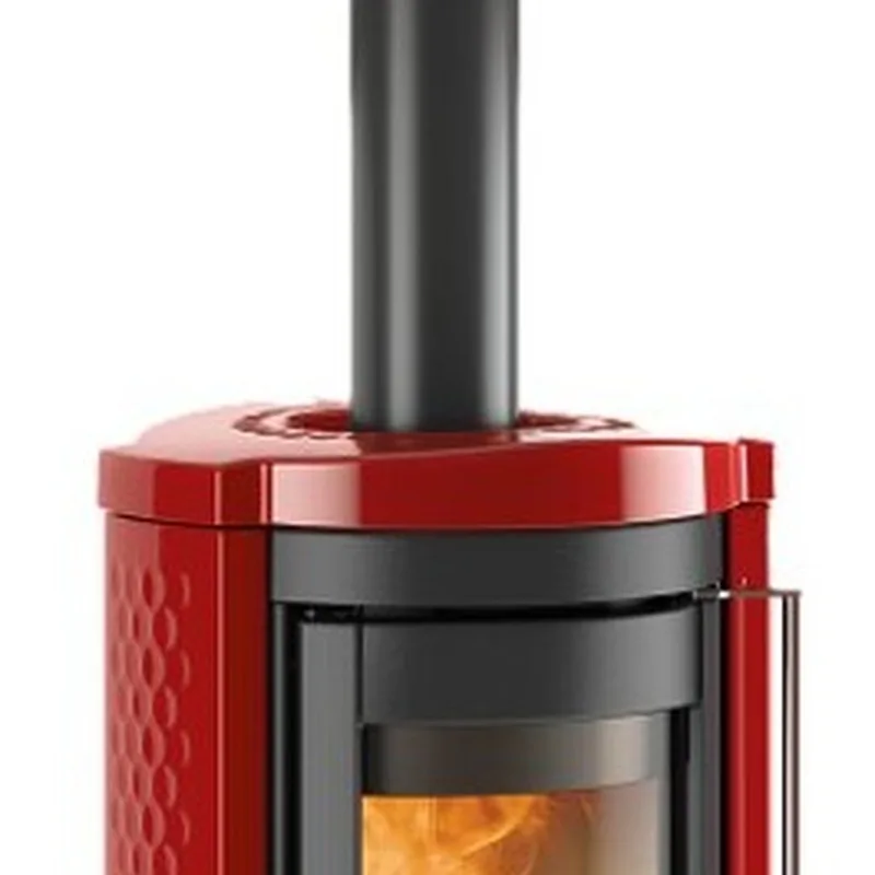 La Nordica LIU'.16 - rouge bordeaux poêle à bois