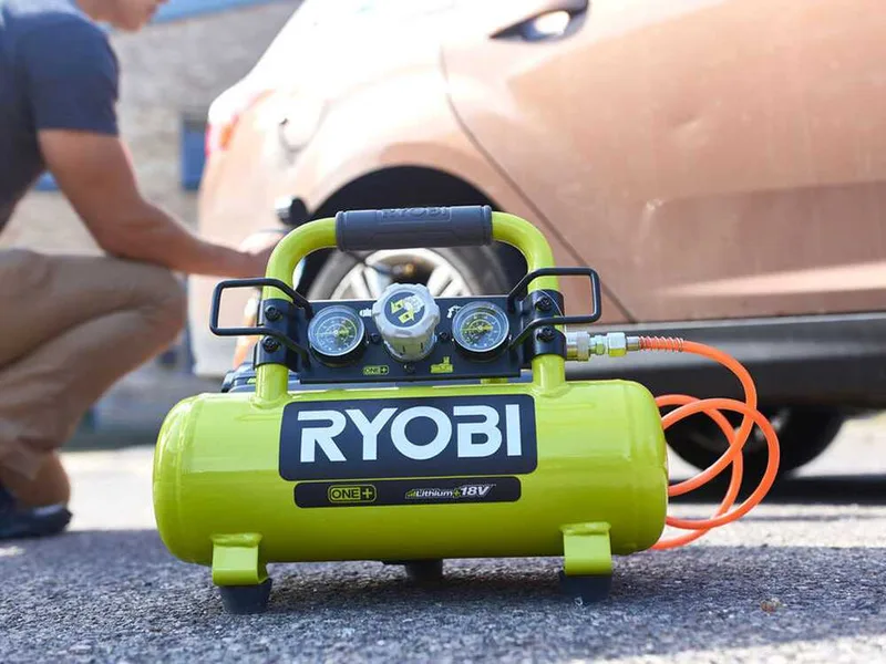 Ryobi R18AC-0 - Compresseur portable à batterie - 18V