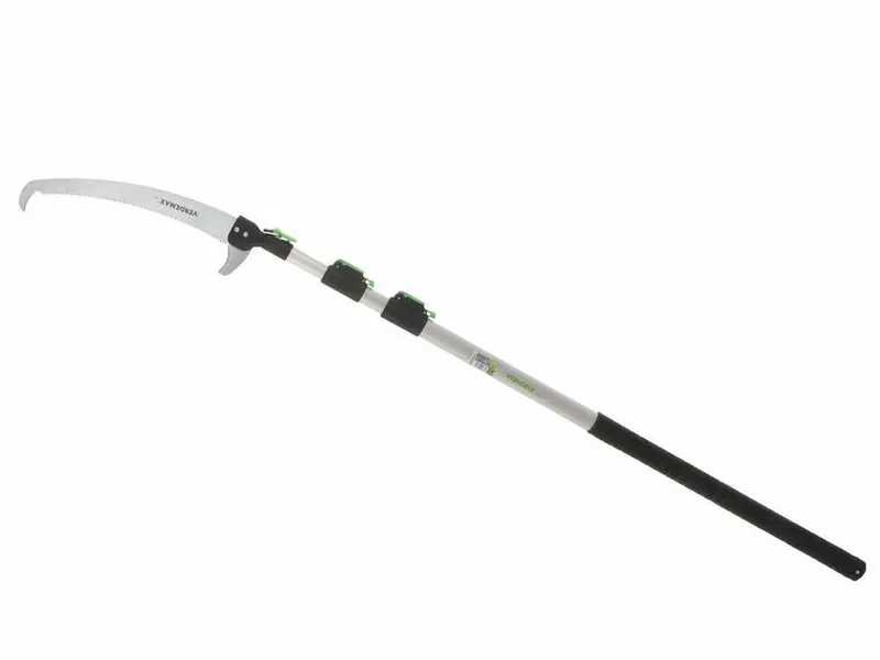 Scie de jardin Verdemax + Perche télescopique 3 sections 130-310 cm