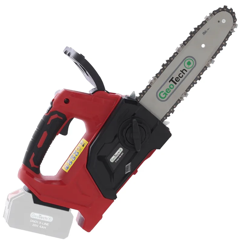 GeoTech X-Line CM-20V - Tronçonneuse d'élagage à batterie - batterie et chargeur non inclus