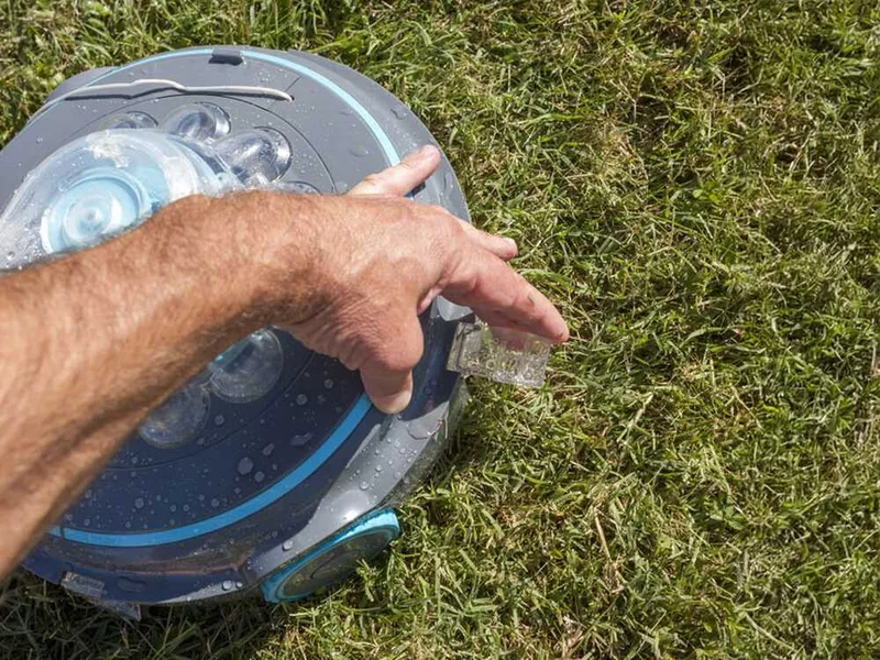 GRE WET RUNNER PLUS - Robot nettoyeur de piscine à batterie sans fil
