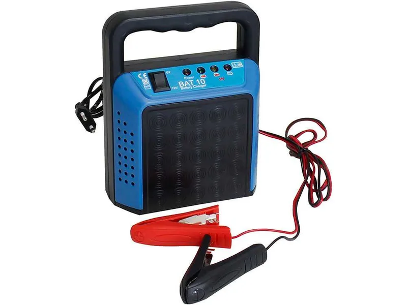Awelco BAT 10 - Chargeur de voiture portable - alimentation monophasée - batteries 6/12V
