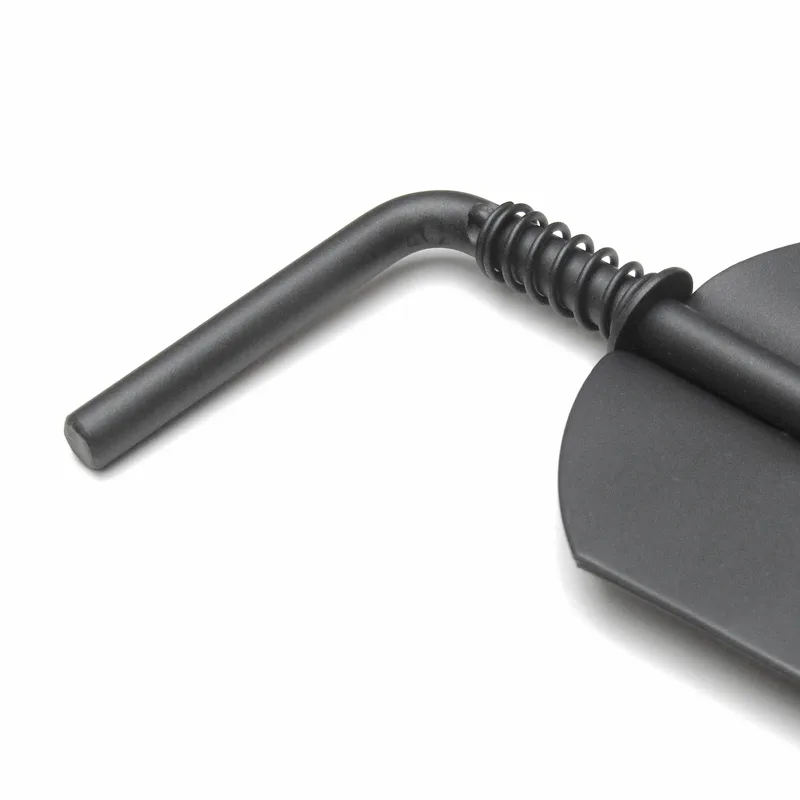 Raik Basic modérateur de tirage 120mm gris fonte pour tuyau de fumée / conduit de fumée