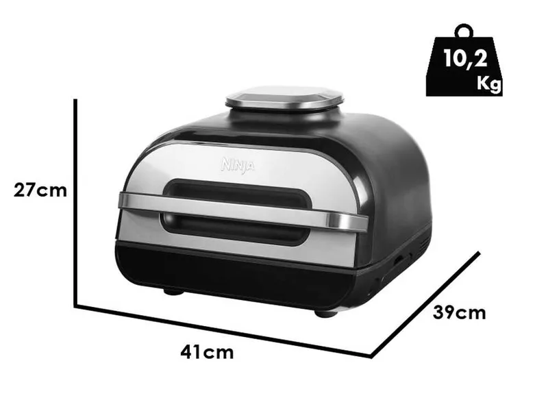 Ninja Foodi max AG551EU - Friteuse à air chaud 3,8 L