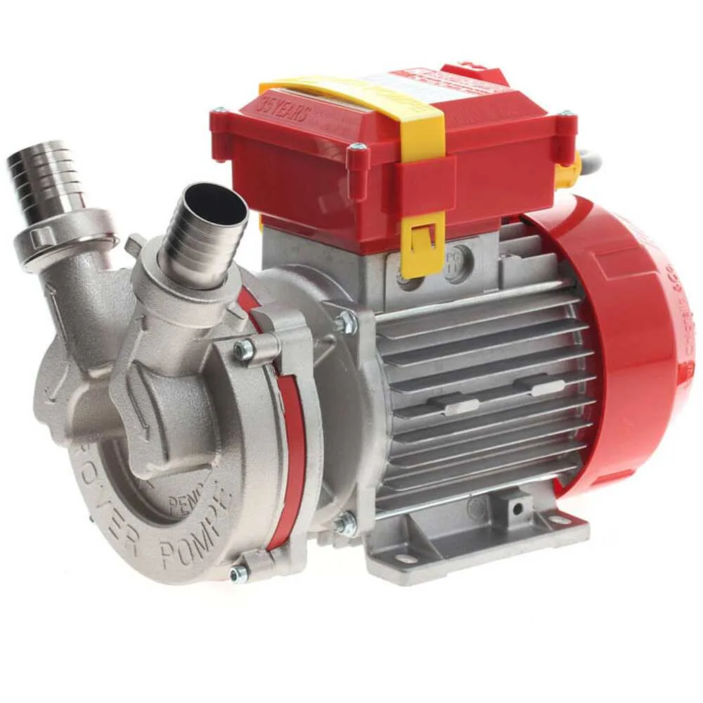 Rover Novax 30-OIL – Pompe électrique de transfert d’huile en alliage anticorrosion – Monophasée – 230 V