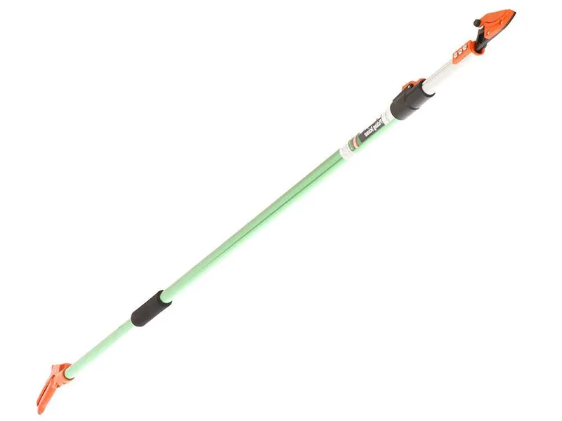 Sécateur sur perche télescoppique GeoTech FP 180-300 avec système Cut & Hold