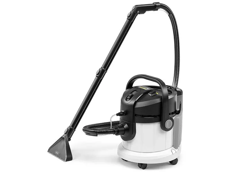 Karcher SE 4 Plus - Nettoyeur de moquettes - Aspirateur à liquides - Bidon d'eau propre / sale 4 l - 1000 W