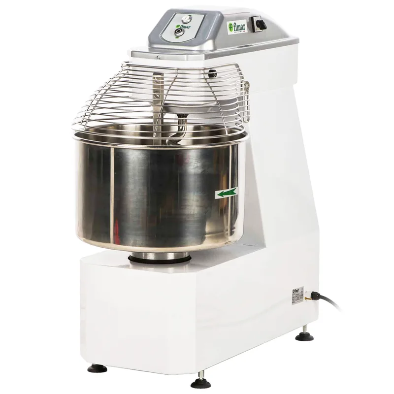 Fimar 50 SB - Pétrin à spirale triphasé - Capacité de pâte 50 Kg - 2 Vitesses