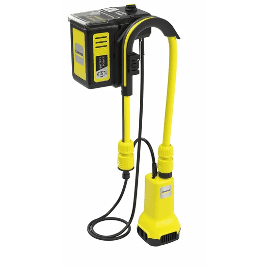 Karcher BP 2.000 - 18 Barrel - Pompe immergée pour eaux claires - 18V - 5,0 Ah