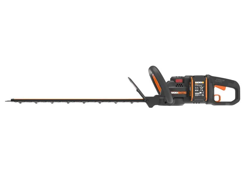 Worx nitro WG286E.9 - Taille-haie - 20V - Lamier 60 cm en acier