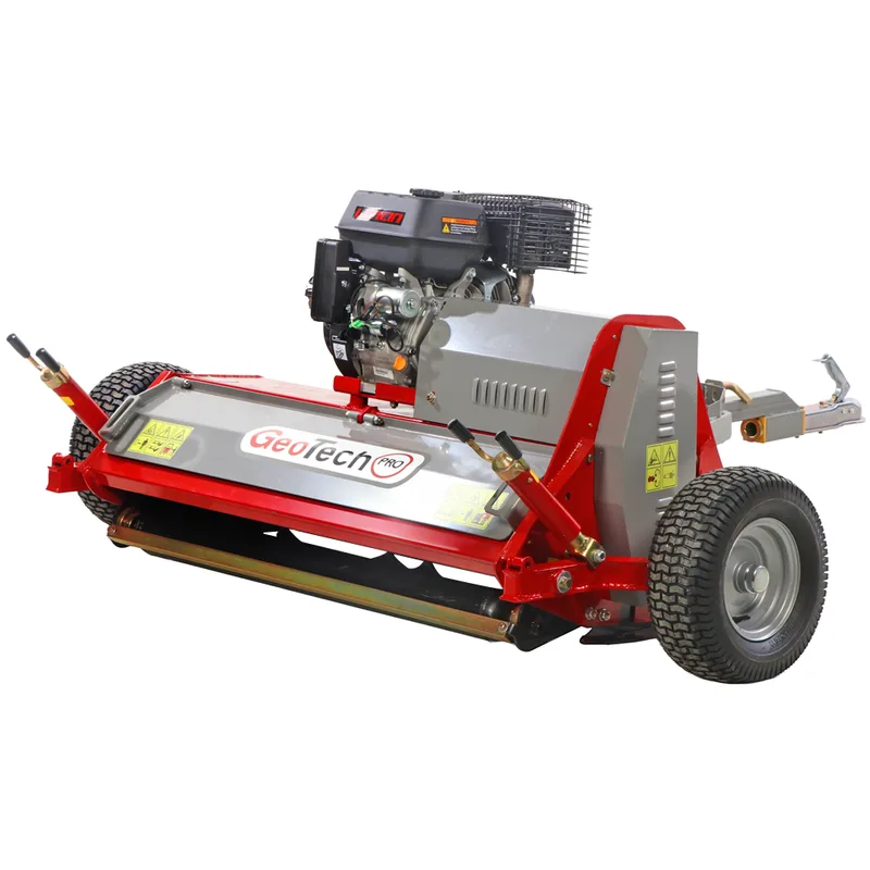 GeoTech Pro GTRB120 - Tondeuse débroussailleuse tracté pour quad - Loncin G420FD