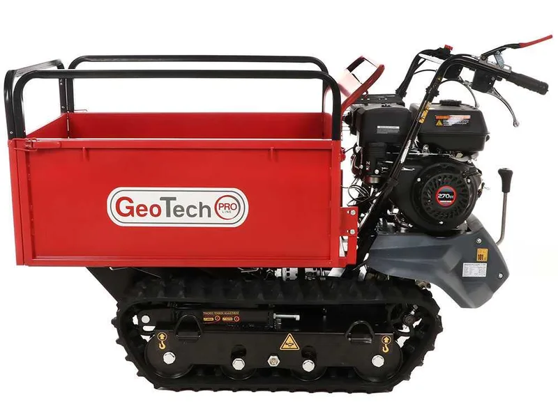 Brouette à chenilles GeoTech Pro GeoPorter H-540E Hydro - Caisson extensible hydraulique 500Kg