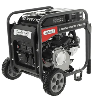 Geotech iG 3800 EVO - Groupe électrogène à inverter 3.8 kW monophasé - Version sur chariot