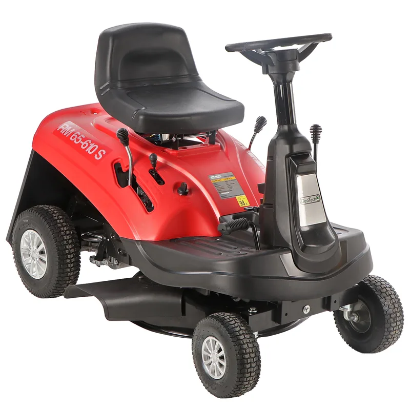 GeoTech RM 65-610 S - Tondeuse autoportée - Moteur de 196 cm3