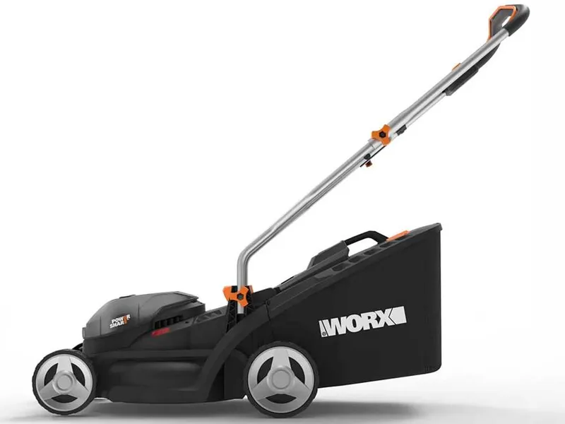 Worx WG733E - Tondeuse à batterie - 20 V/4 Ah - Largeur de coupe 33 cm