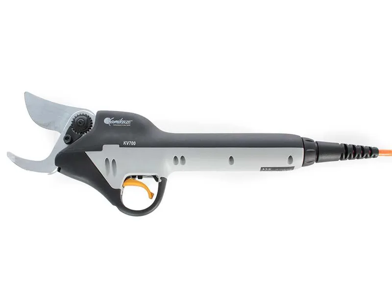 Sécateur électrique de taille Volpi Kamikaze KV700, batterie Li-ion 4,4 Ah - Diamètre de coupe 40 mm