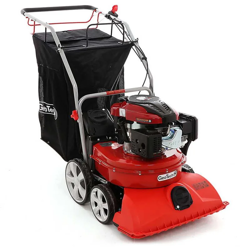 GeoTech LV 450 SP - Aspirateur à feuilles thermique autotracté - Loncin 159 cm3