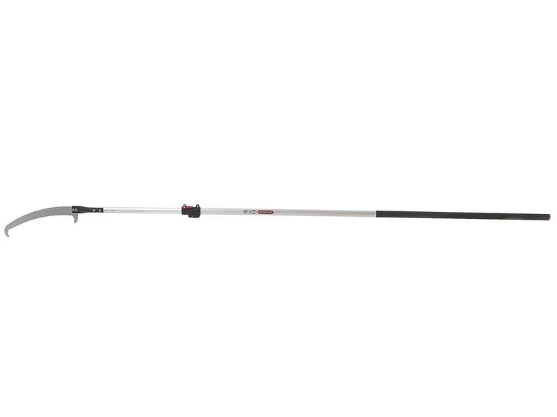 Scie courbée de 430 mm sur perche télescopique ovale en aluminium de 4 m Archman Art. 24+109