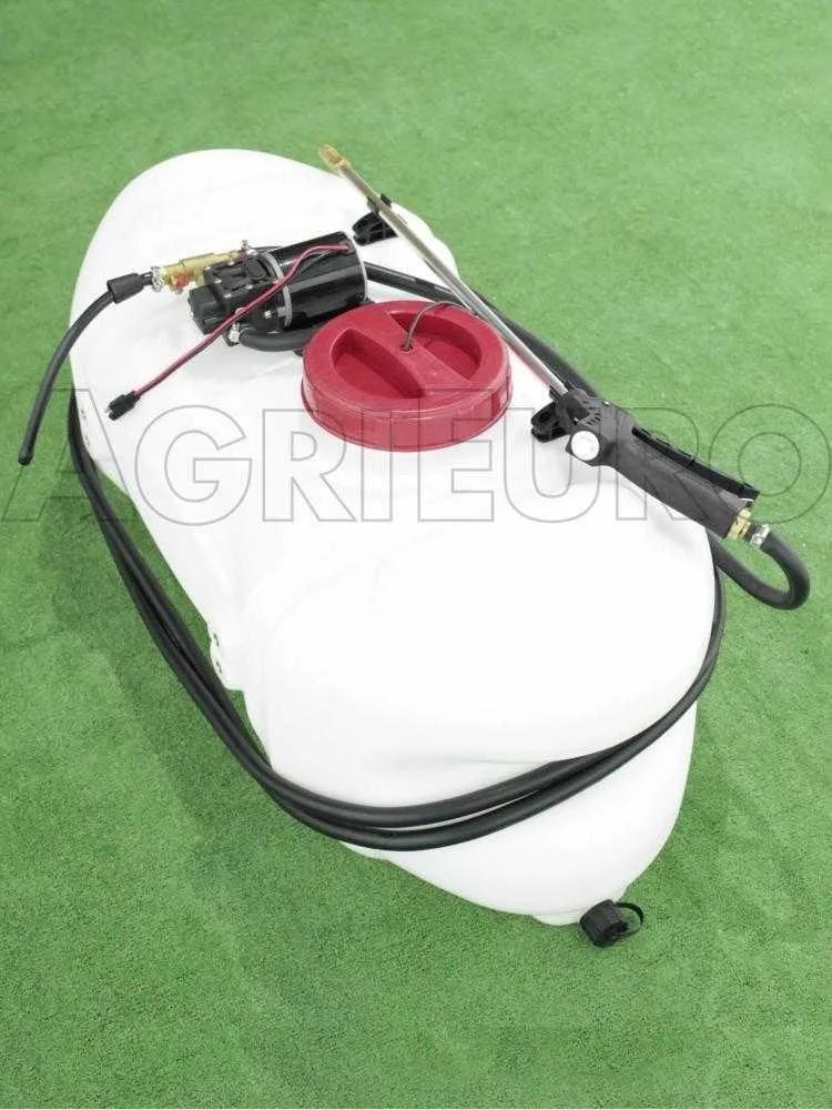 GeoTech CZ60C - Cuve de pulvérisation pour tracteur tondeuse - Pompe 12V - 60L