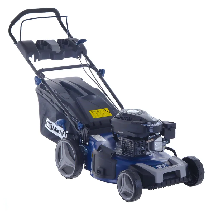 Tondeuse à gazon BullMach ECTOR 46 P - 4 en 1 - Moteur thermique de 170cc