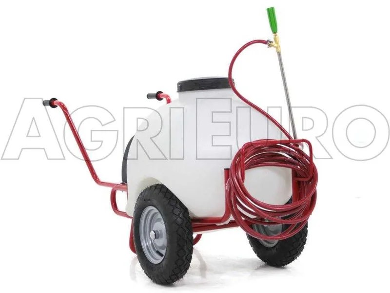 Pulvérisateur à batterie 12 V de 120 L PRO - Pompe de pulvérisateur électrique sur chariot