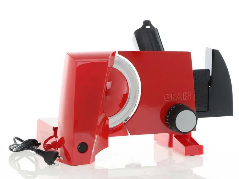 Trancheuse avec lame de 170 mm graef sks 100 twin Rouge - 2 lames