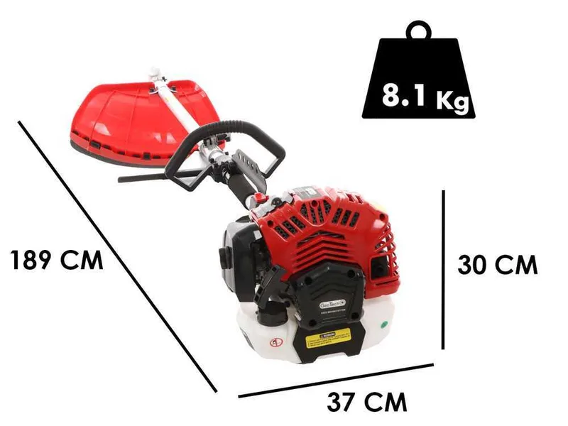 GeoTech GT-2 52 L - Débroussailleuse thermique multifonction