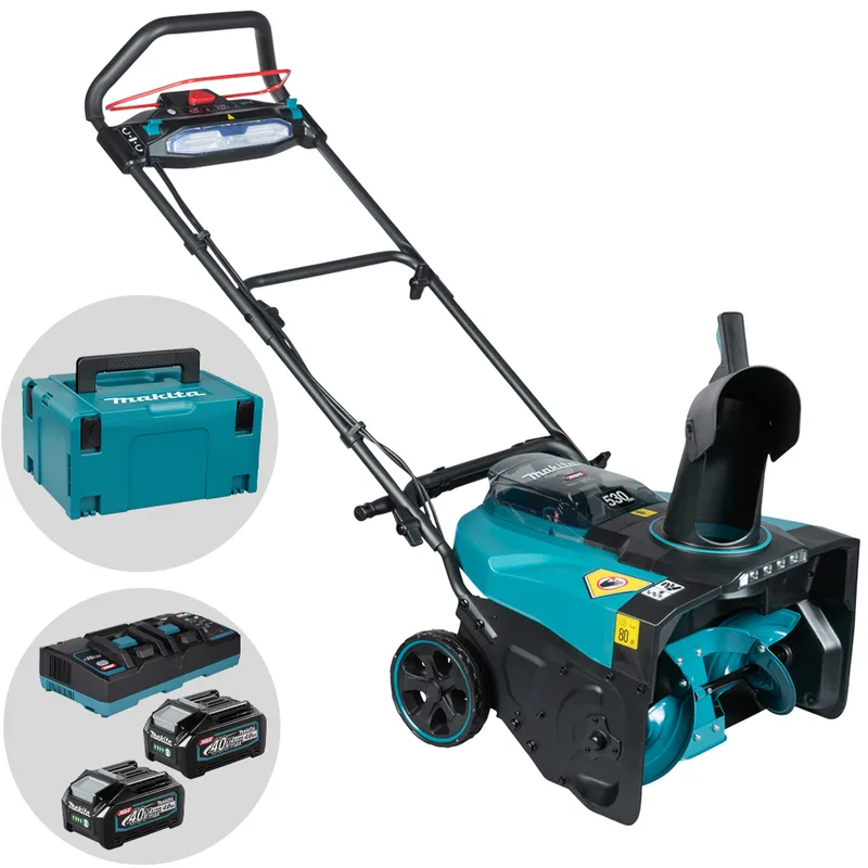 Makita SN001GZ - Fraise à neige à batterie - 2x 40V 4Ah