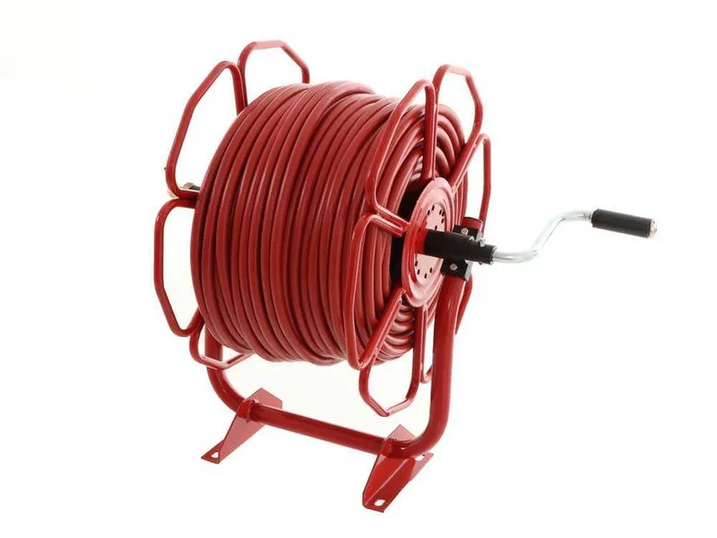 Enrouleur de pulvérisation pétale tuyau 100 mt - 20 bars - avec lance à levier en laiton