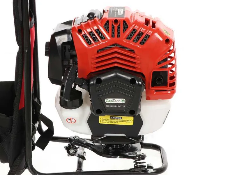 GeoTech GT-2 52 BP - Taille-haie thermique sur perche de rallonge avec dossière - 52 cm³