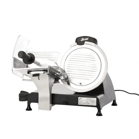 Berkel Red Line 250 Noir opaque - Trancheuse avec lame en acier de 250 mm