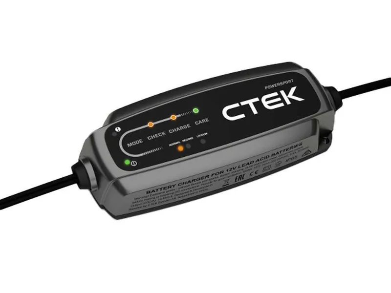 CTEK CT5 PowerSport - Chargeur de batterie mainteneur automatique - 8 phases - 12V 5A