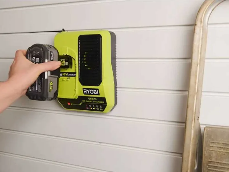 Ryobi RC18180 - Chargeur de batterie ultra-rapide 18V - 4,0 Ah