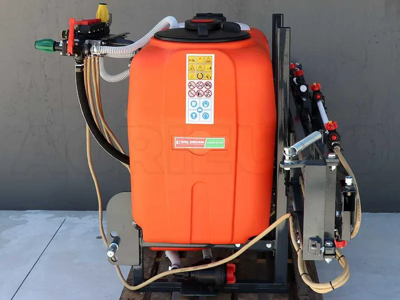 Dal Degan MANDA 200 L - Pulvérisateur agricole pour désherbage à tracteur - Cuve 200 L - Barre 8 m - Pompe YP70