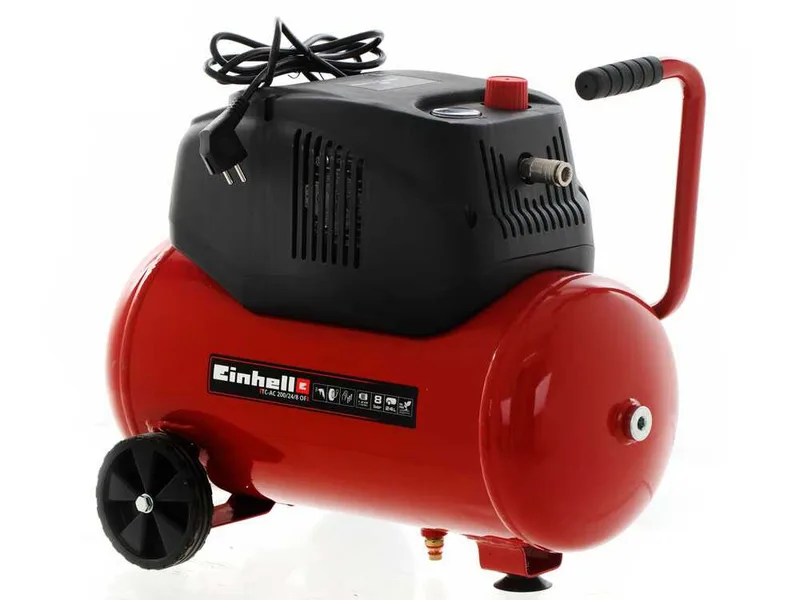 Einhell TC-AC 200/24/8 OF - Compresseur d'air électrique sur chariot - Moteur 1.5 CV - 24 L