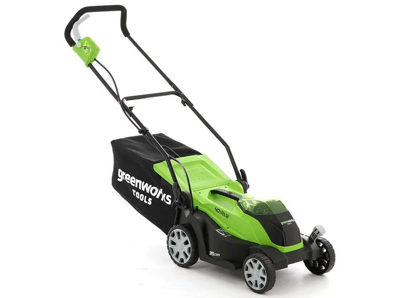 Greenworks G40LM35 Tondeuse à gazon à batterie 40V/4Ah - coupe 35 cm