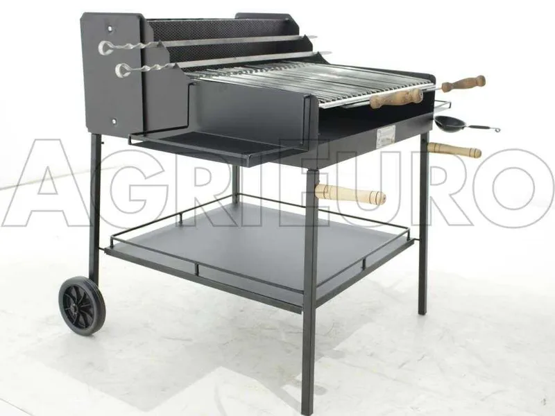 Cruccolini Fuocone Umbria - Barbecue à bois et charbon en fer artisanal