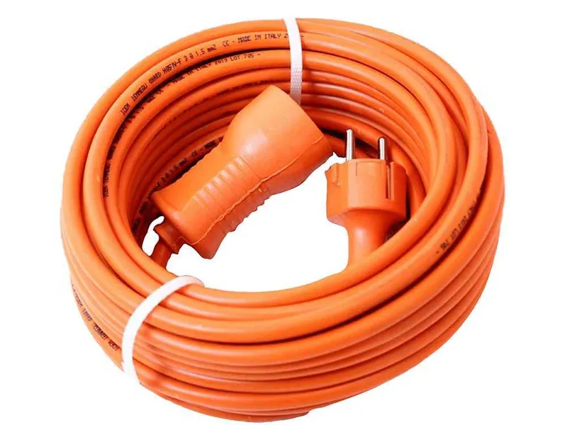 Câble électrique LOURD de 25 m 3 fils de cuivre de 2,5 mm de section