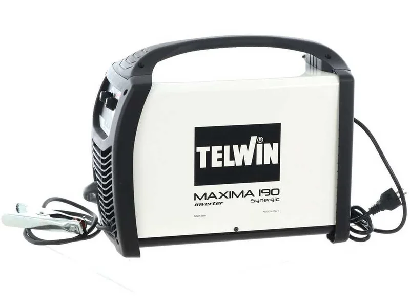 Poste à souder inverter à fil Telwin Maxima 190 Synergic - pour MIG-MAG/FLUX/BRAZING
