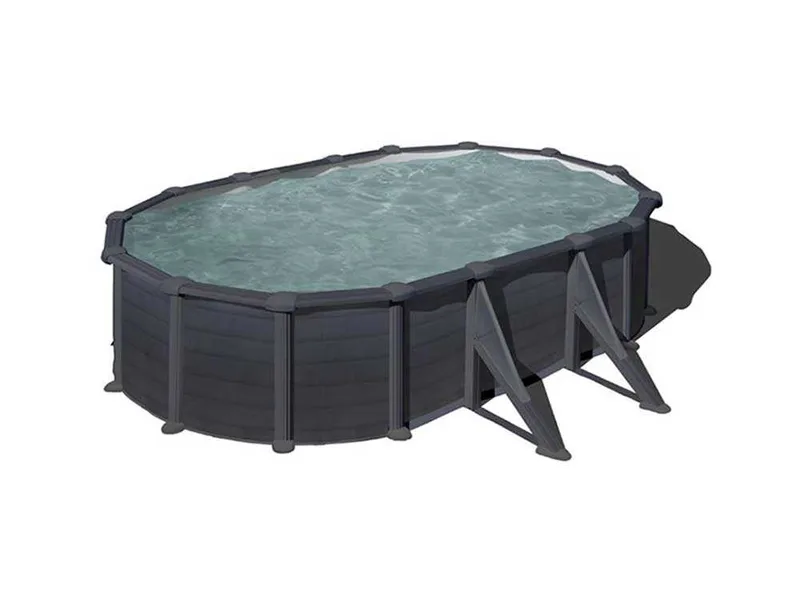 Gre Granada Ovale 500x300x132cm - Piscine hors-sol en acier