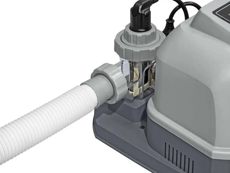 Électrolyseur d'eau salée Hydrogenic Bestway - Débit d'eau min. 1 249 L/H - Capacité max. 26 498 L