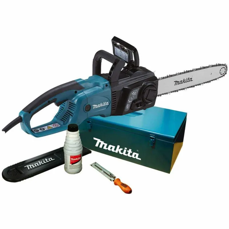 Makita UC4051AK - Tronçonneuse électrique de 2000W - Guide 40 cm - le coffret avec kit Makita