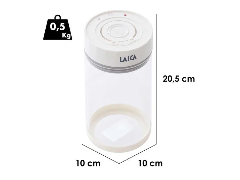 LAICA - Bocal sous vide automatique VT3308