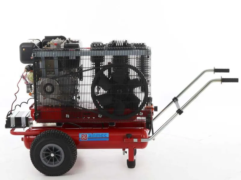 Motocompresseur Airmec TTD 3496/900 - Moteur diesel de 9,6 HP - 900 l/min