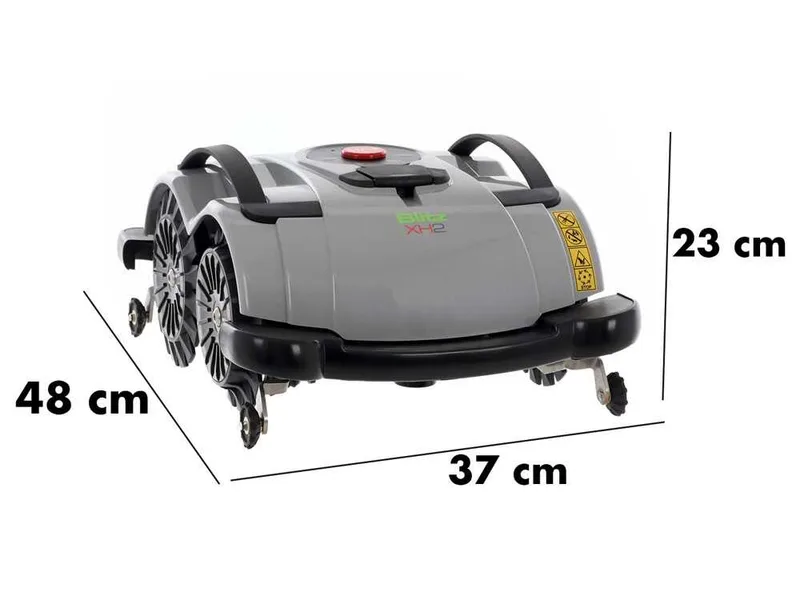 Wiper Blitz XH2 NIKO - Robot tondeuse sans fil périphérique - Pas d'installation nécessaire