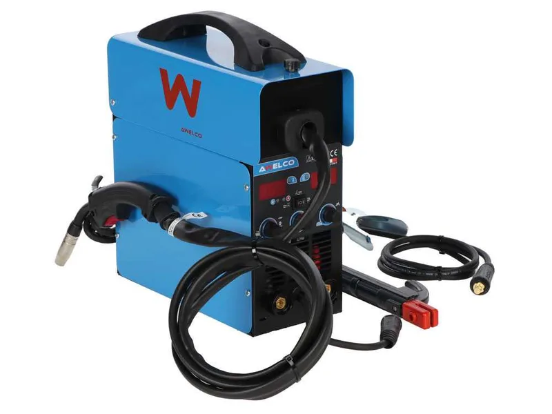 Awelco easymig 160 - Poste à souder Inverter multiprocédé - mig/mma/tig lift - gaz/no gaz