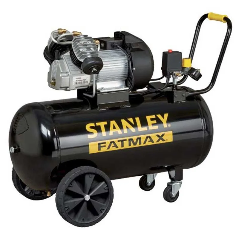 Stanley Fatmax DV2 400/10/100 - Compresseur d'air électrique monophasé - Moteur 3 CV - 100 L